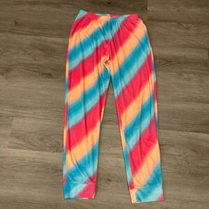 Wonder Nation Multicolor Tie-Dye Pajama Pants Youth XXL
